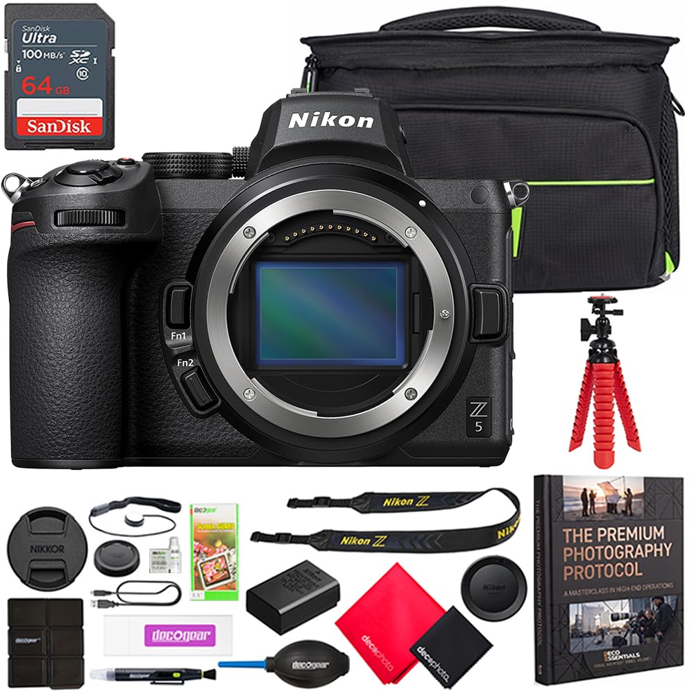 Amazon.com : Nikon Z5 Mirrorless Camera Full Frame Body FX-Format