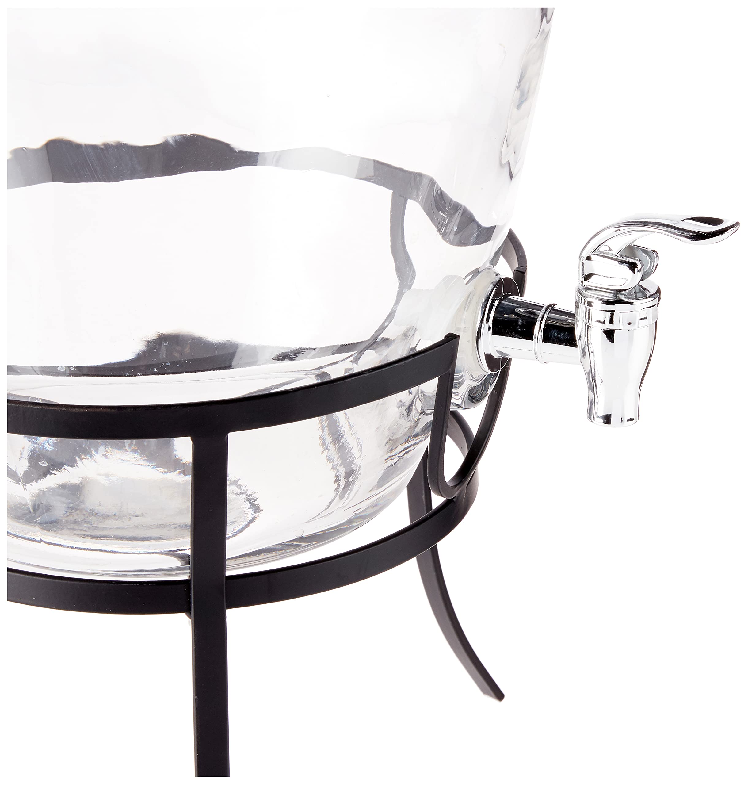Style Setter 210388-GB - Dispensador de bebidas de cristal redondeado, transparente