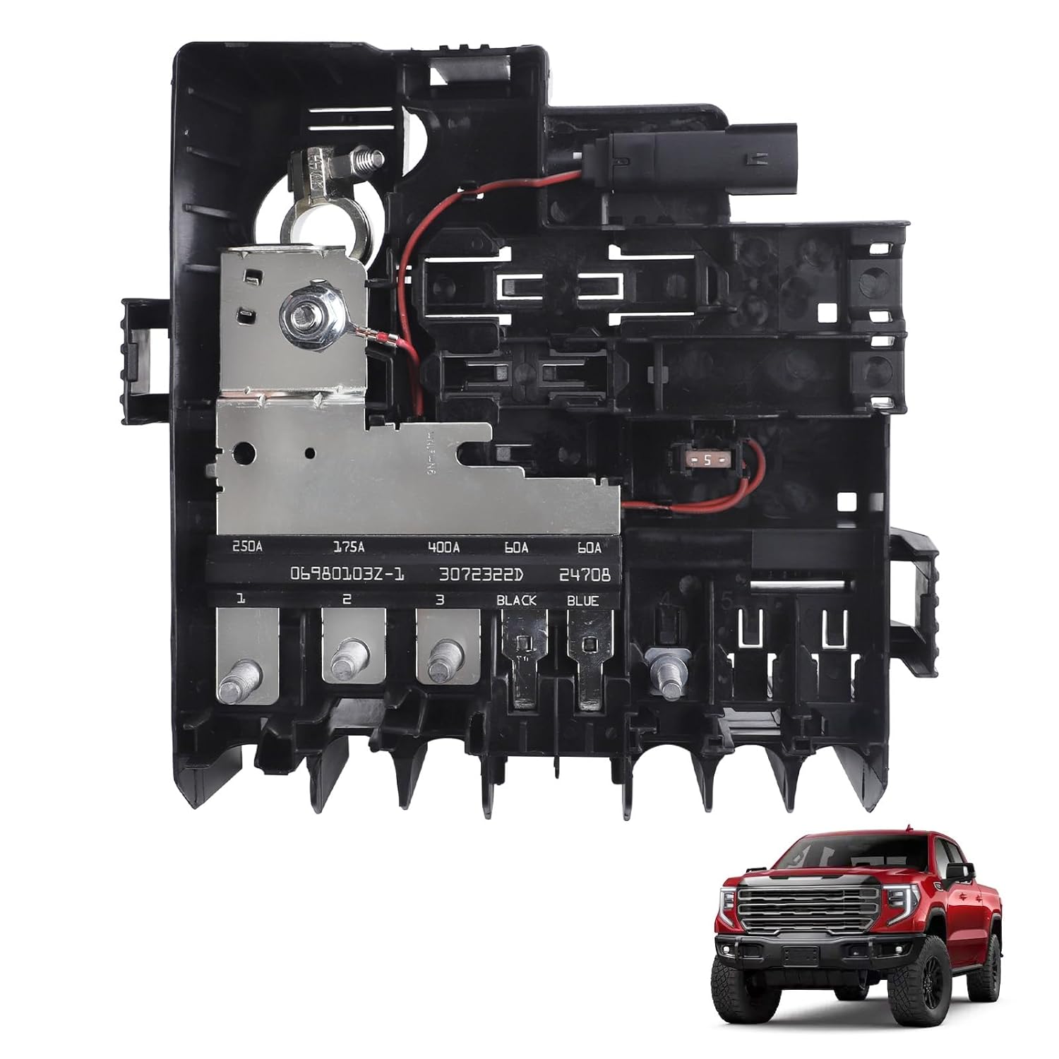 84646133 Battery Distribution Engine Fuse Block Fit for Chevrolet Silverado 1500 Suburban Tahoe Sierra Yukon 2019-2025, Replace# 84977658, 84493555, 85015815, 84493554