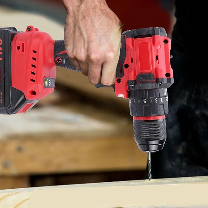 Taladro Inalámbrico Fafeicy 1500RPM 2 Baterías 1300mAh miniatura 6
