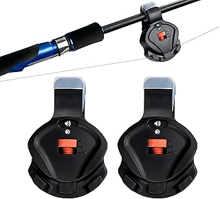 Mengshen Bissanzeiger, elektronischer Alarm mit Ton und Licht, Lautstärkeregler, verstellbarer Clip an Angelrute