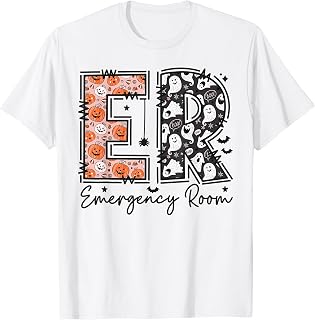 Emergency Room ER Nurse Halloween Emergency Department T-Shirt