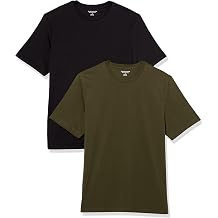 Amazon Essentials Men's Cotton Regular-Fit Short-Sleeve Crewneck T-Shirt