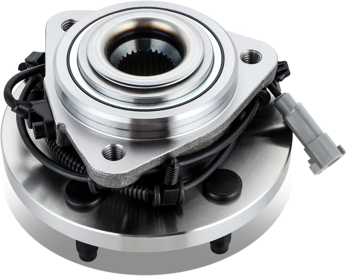 DNA MOTORING OEM-WHA-0075 Front Wheel Bearing Hub Assembly w/ABS Sensor Compatible with 2006-2010 Commander / 2005-2010 Grand Cherokee