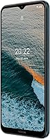 Vista 5 de Nokia C21 Plus Android 11 (Go Edition) Unlocked GSM Smartphone 2-Day Battery Dual SIM 2/64GB 6.52-Inch Screen Cyan Not Compatible