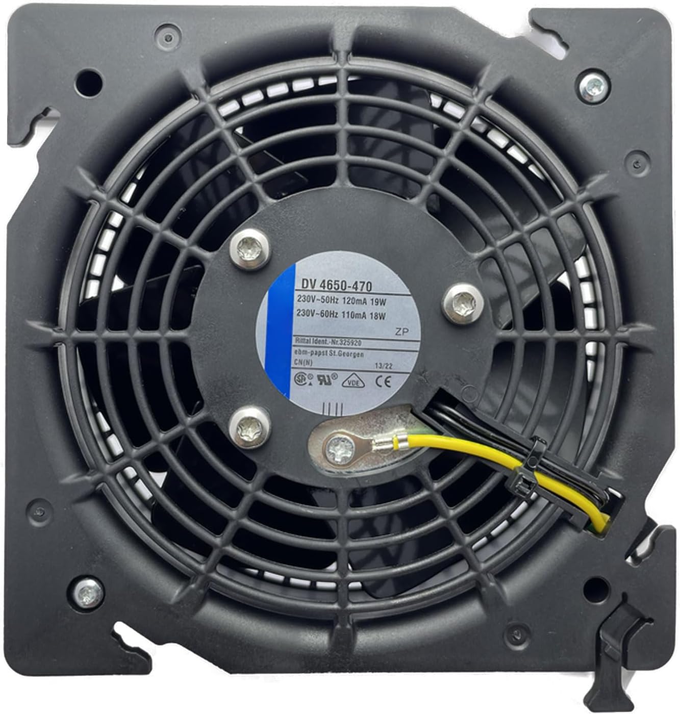 - DV4650-470 DV 4650-470 230V-50HZ 110MA/120MA 18W/19W Cabinet Cooling Fan