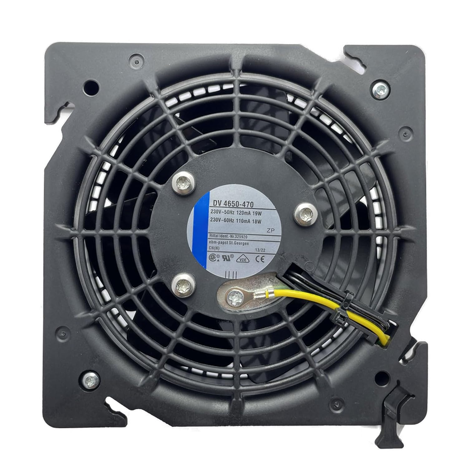 DV4650-470 DV 4650-470 230V-50HZ 110MA/120MA 18W/19W Cabinet Cooling Fan