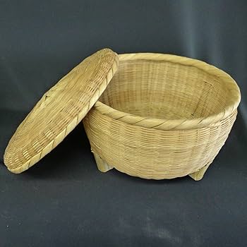 大正かご ピクニックバスケット 煎茶籠 カゴ レトロ 古道具 アンティーク 大正かご 煎茶かご 籐かご レトロ ピクニックバスケット 籐の