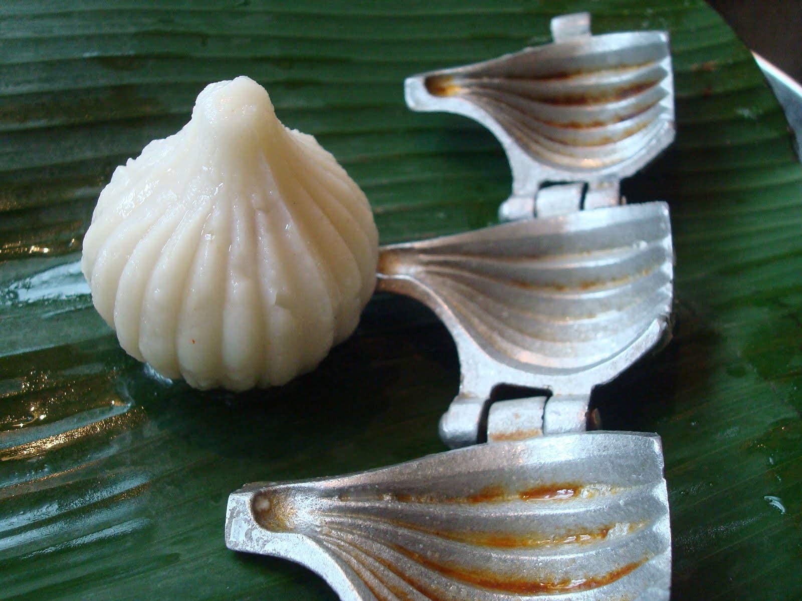Aluminum Modak Moulds (Pack of 1) Size: 7 cm | (Medium) , Silver-image-24