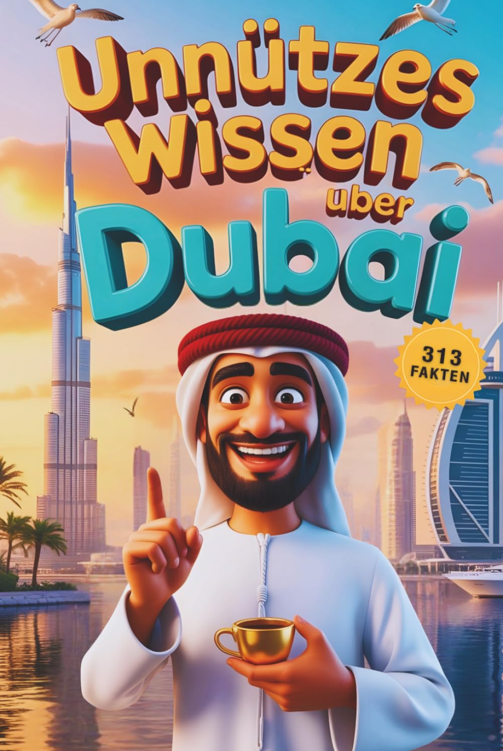 Unnützes Wissen über Dubai: 313 faszinierende Fakten und Geschichten, die du (vielleicht) noch nicht kanntest – zwischen Luxus, Wüste und Wahnsinn (Unnützes Wissen – Die Geschenkedition)