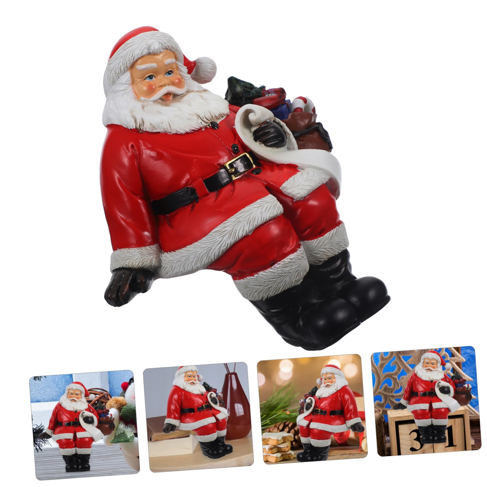 Cabilock 2 Stück Festival Zubehör Figuren Weihnachtsfigur Rentier Weihnachtsbaumschmuck Dekoration Plüsch Dekore Zwerg Weihnachtsdeko Set Weihnachtsschmuck Weihnachtsparty