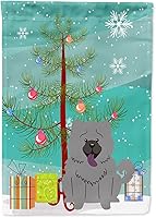 Vista 675 de Caroline's Treasures BB4243GF Bandera de jardín con texto en inglés «Merry Christmas» con texto en inglés «Merry Christmas», bandera decorativa