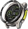 Compatible with Garmin Tactix 8 51mm Solar Bezel Protector, Anti-Scratch Ring Protective Case Cover for Garmin Tactix8 51mm Solar Accessories not for 47mm BlackWhite