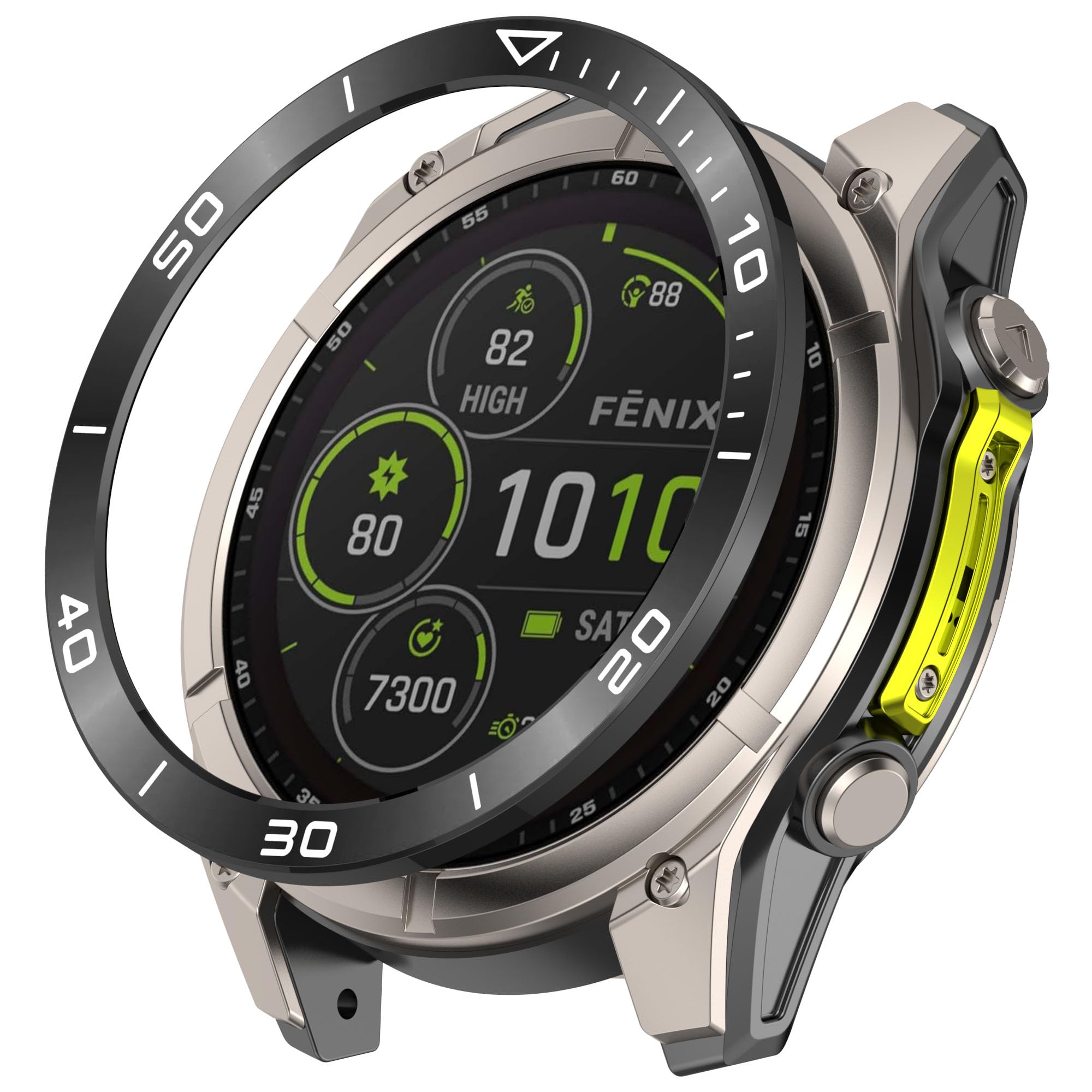 Amazon.com: Compatible with Garmin Tactix 8 51mm Solar Bezel