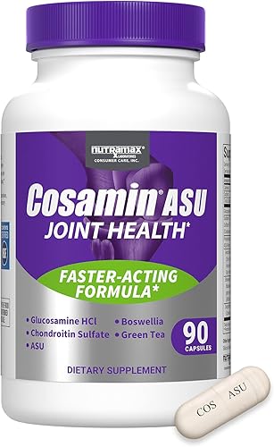 Nutramax Cosamin ASU - Suplemento para la salud articular con glucosamina, condroitina y ASU para la salud articular de hombres y mujeres, 90