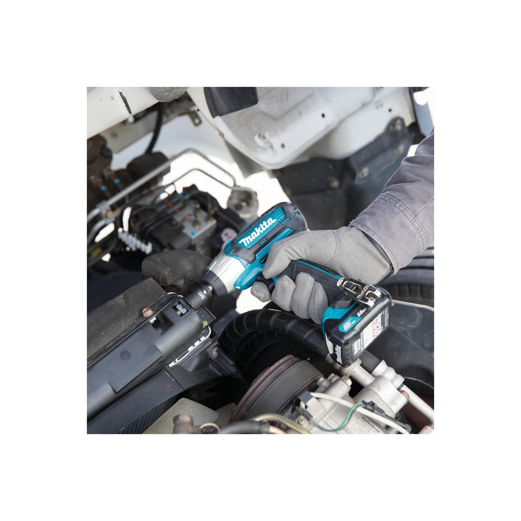 Makita TW140DZ TW140DZ-Llave impacto a batería 10,8V CXT 140Nm MakP 3/8", Nero