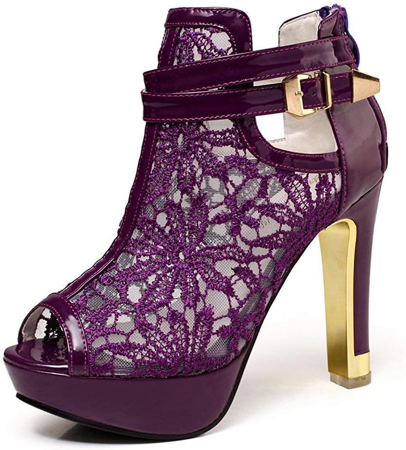 getmorebeauty Women's High Heels - Open Toe Design