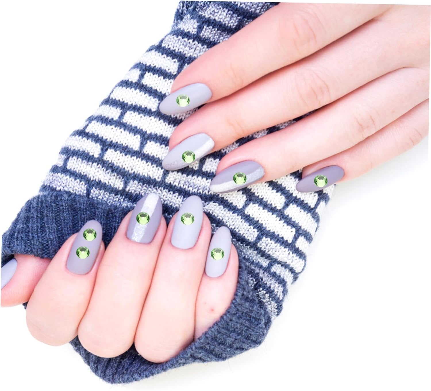 3sets Rhinestone Nail Charms for DIY Manicure Flatback Gems for Phone Case Decoration for Nail Art and Crafts