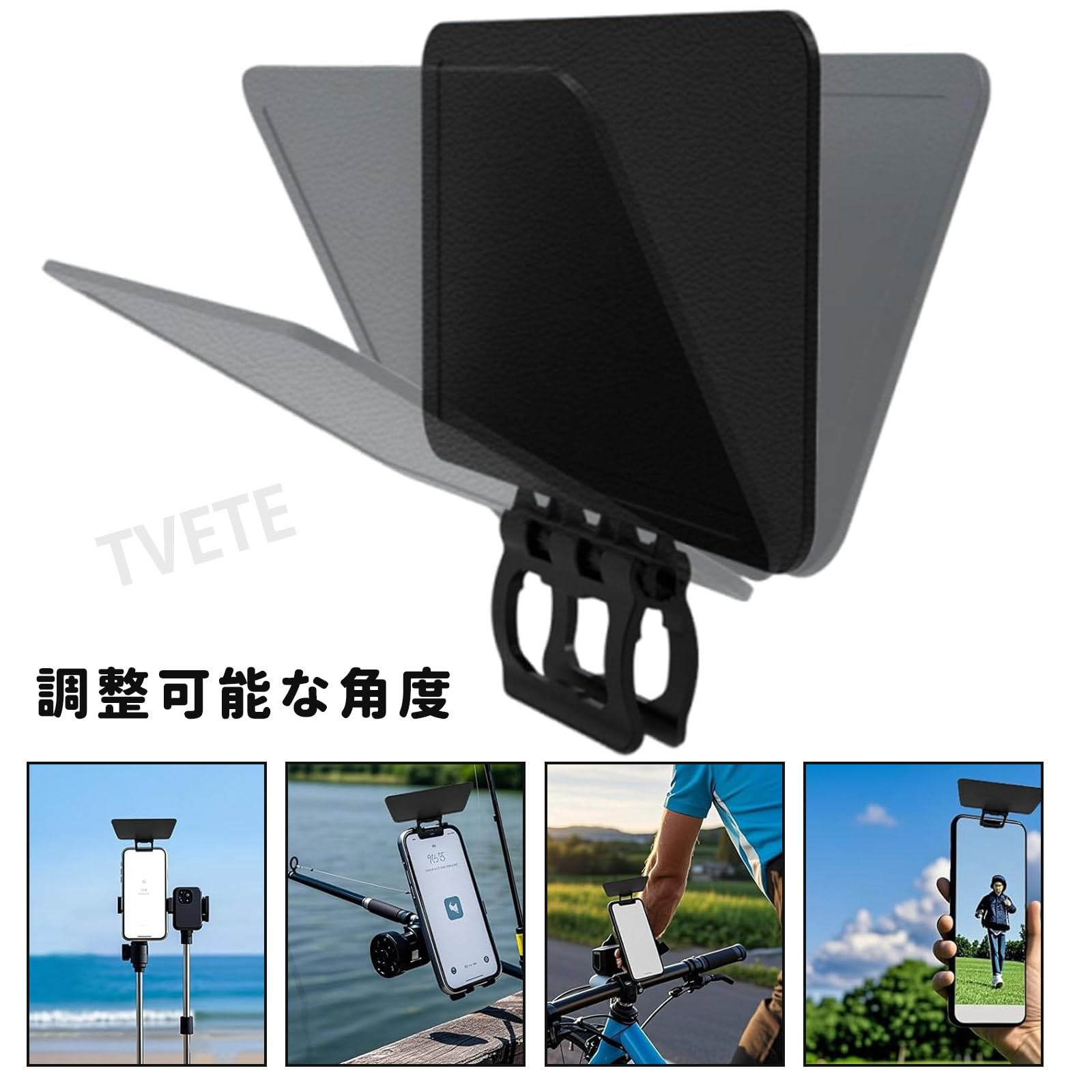 Amazon.co.jp: TVETE スマホホルダー サンシェード スマホ