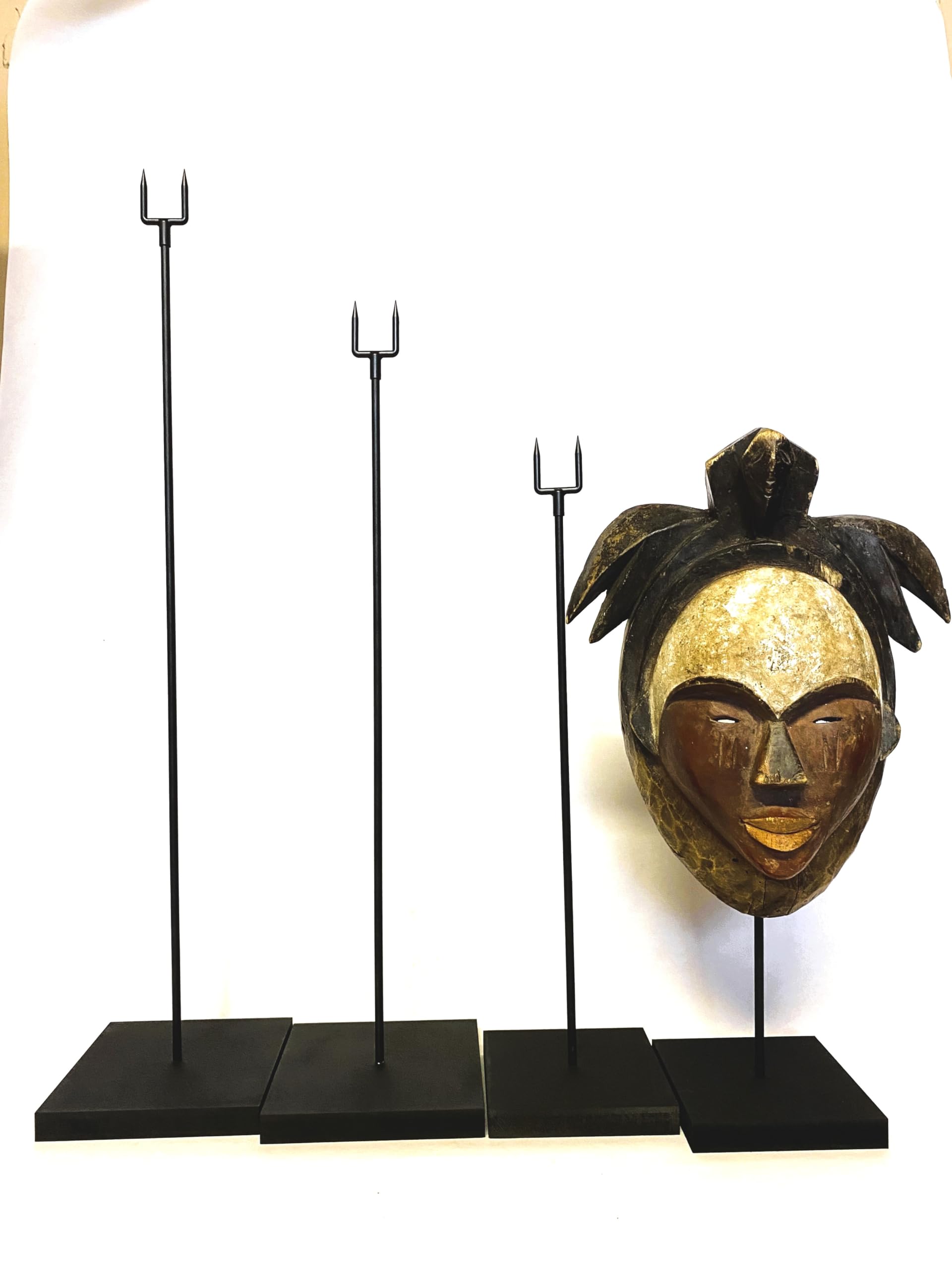 Soporte para máscara, base, display, 52 cm
