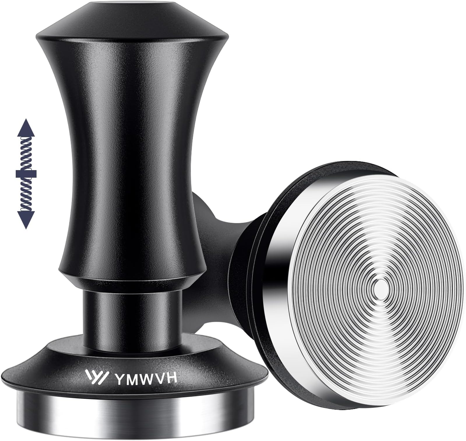 ceelatti 54mm Tamper, Spring Loaded Coffee Tamper 54mm, 30lbs Constant