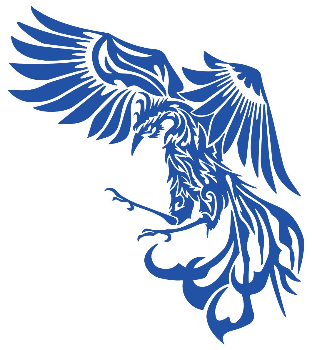 Amazon.co.jp: カッティングステッカー 鳳凰 不死鳥 フェニックス