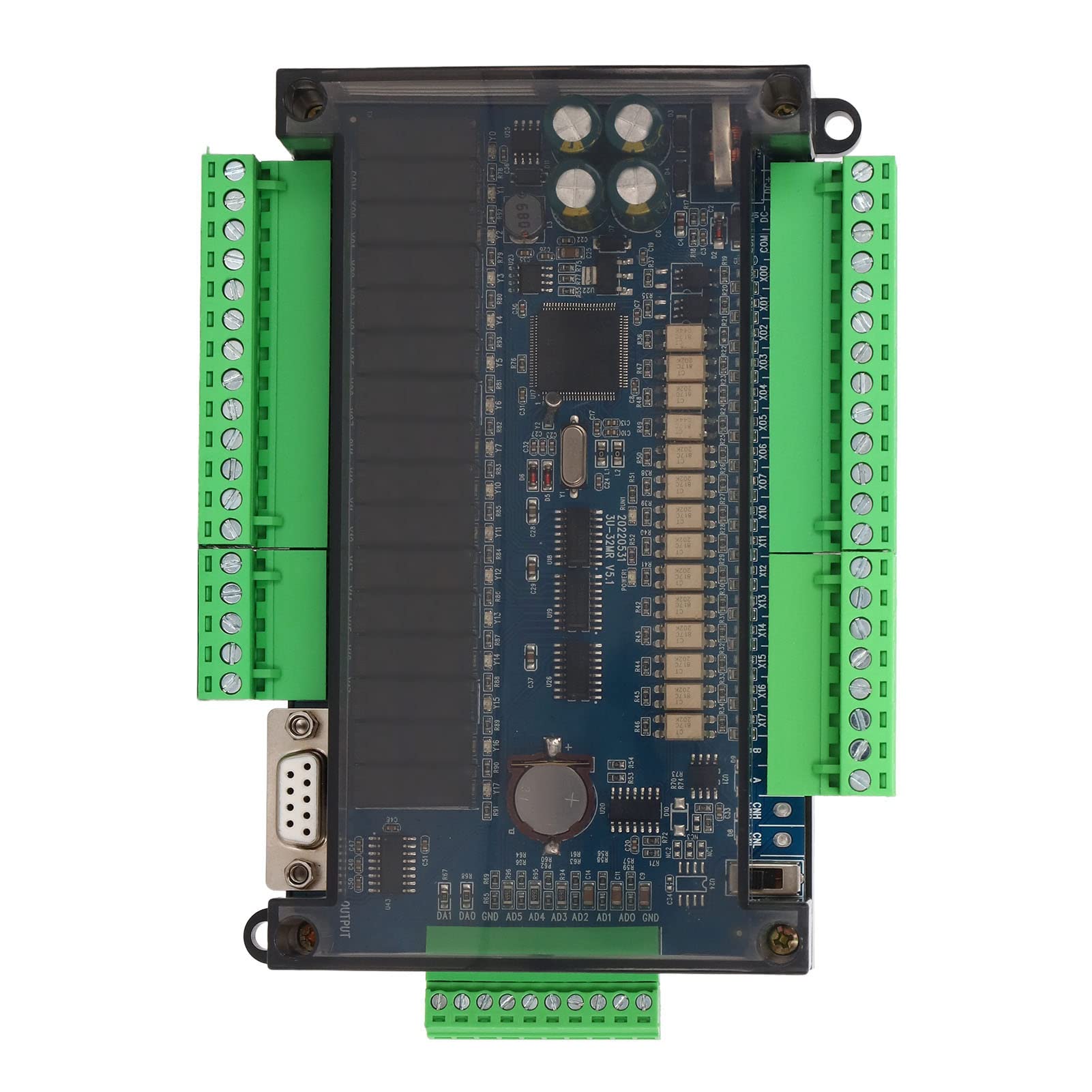 Scheda di Controllo Industriale PLC Unità di Controllo Logico Programmabile Compatta e Affidabile Conteggio Ad Alta velocità 24 V CC per L'automazione Industriale