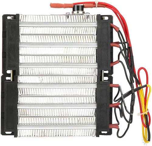 Miniatura 2 de Calentador de aire de cerámica PTC de 1500 W, calentador de aire de cerámica PTC, elemento calefactor PTC herramientas de calefacción DIY (110V)