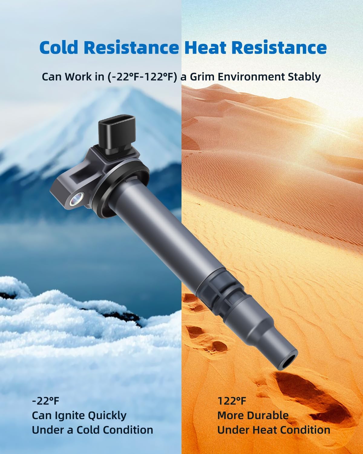 ECCPP ignition coils Pack of 4 UF314 coils packs,for Toyota Corolla 2005-2006,Matrix 2003-2006,Celica 2000-2005 &,for Lotus Elise 2005-2007,Exige 2006 &,for Pontiac Vibe 2003-2006 UF314 ‎C1306 5c1295