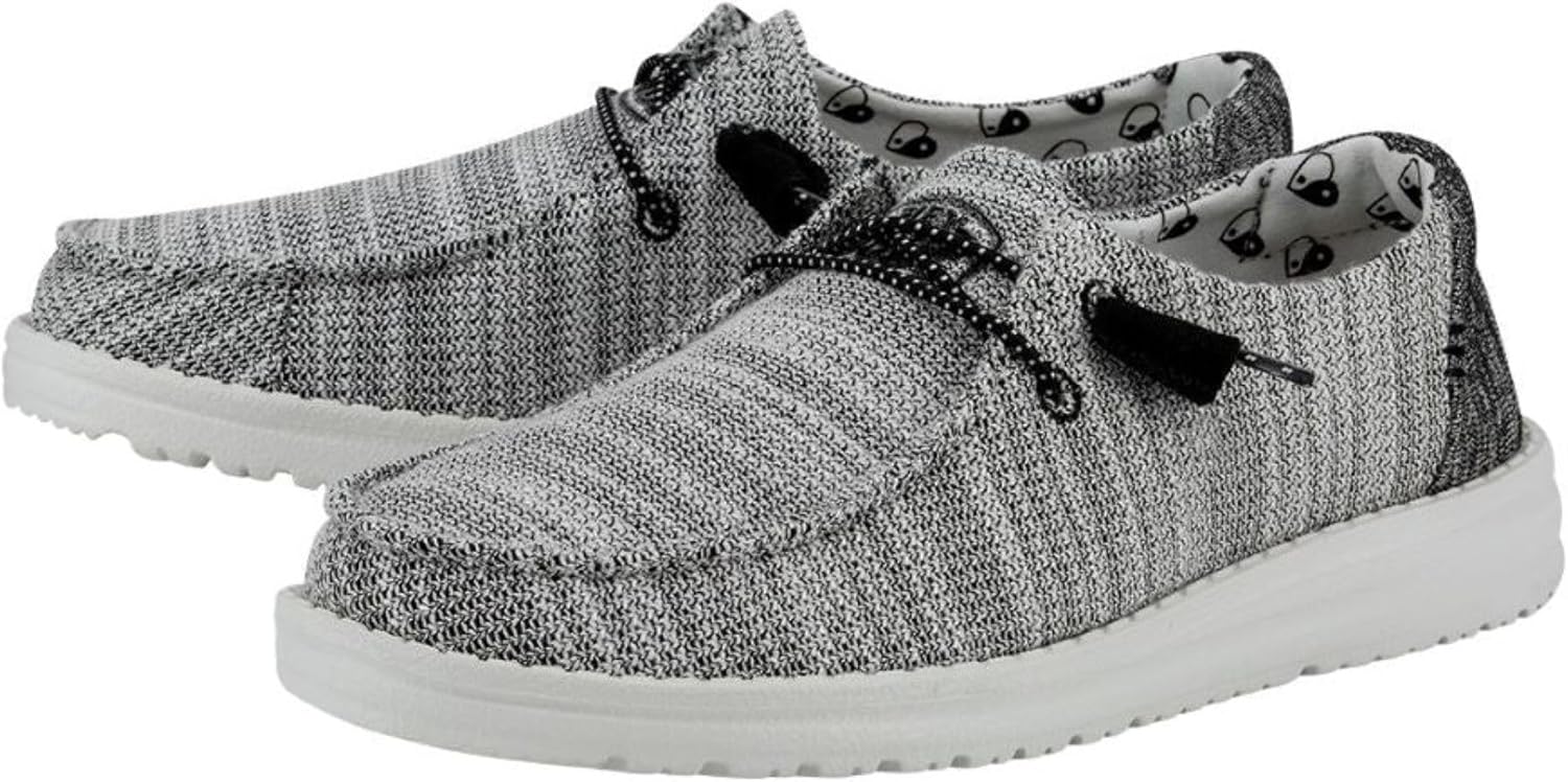 HEYDUDE Wendy Stretch Canvas Women’s Shoes, Women’s Slip-on Loafers, Comfortable & Light-Weight - Image 4