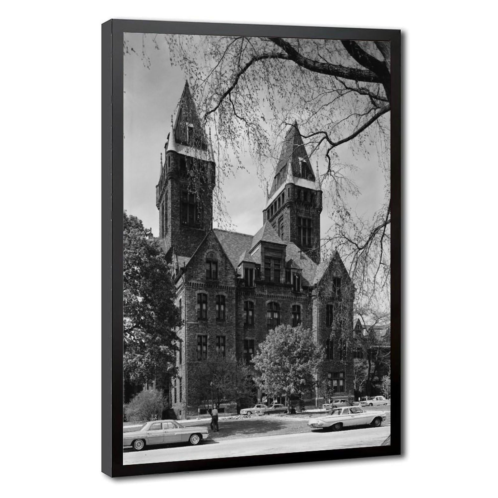Impression sur toile Buffalo State Insane Asylum HH Richardson - 8