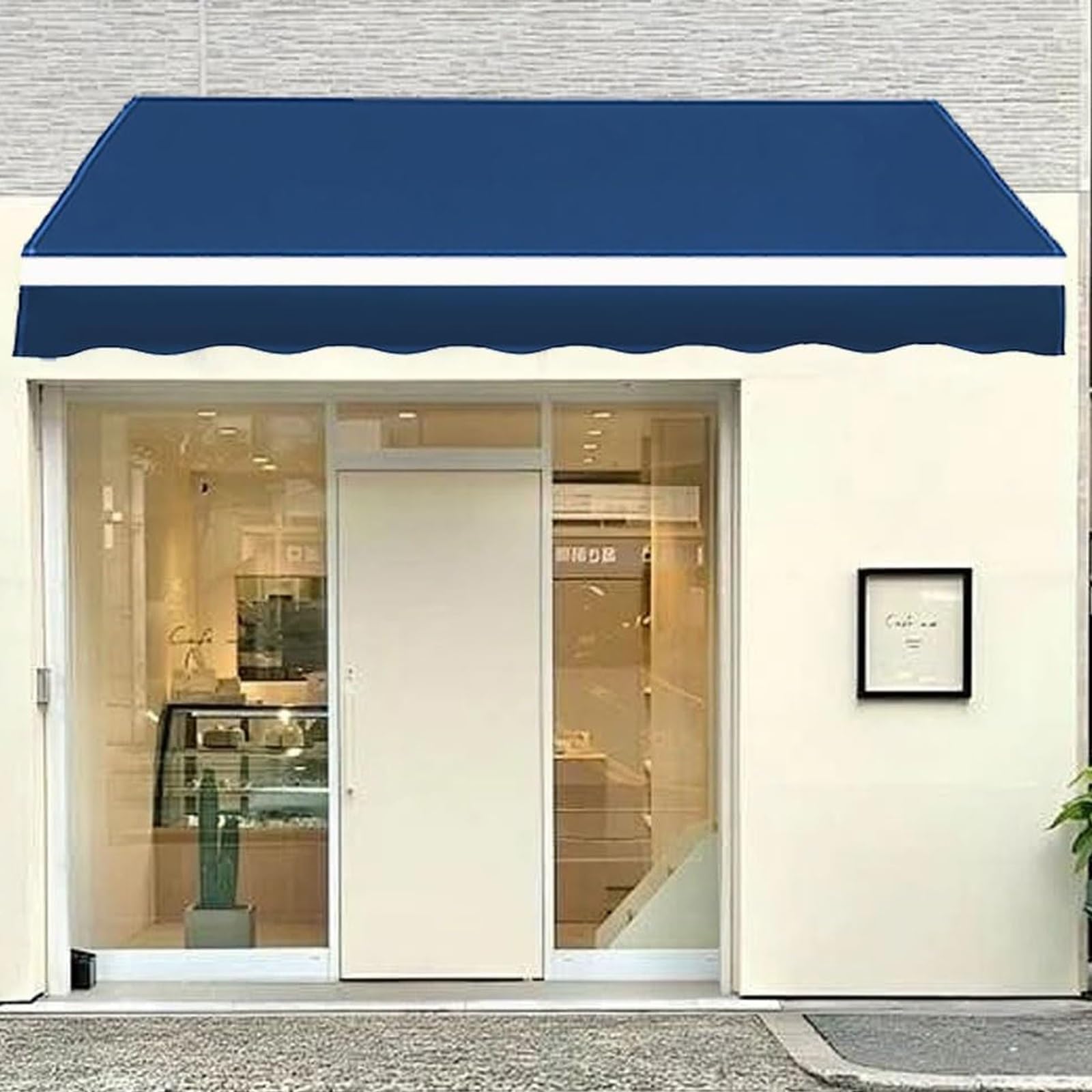 Tela para toldo exterior lona recambio terraza balcón poliéster 280g