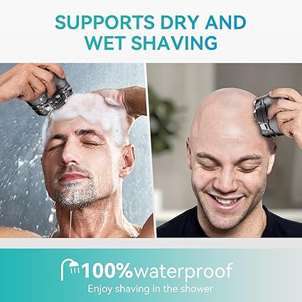 6D Head Shavers for Bald Men, kensen Upgraded Magnetic Head Shaver