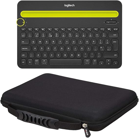 Mchoi Hard Portable Case Fits for Logitech K480 Multi-Device Keyboard(Case Only)