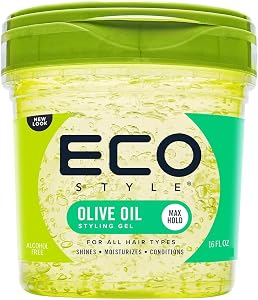 Eco Style Olive Oil Gel, 8 Ounce | Green