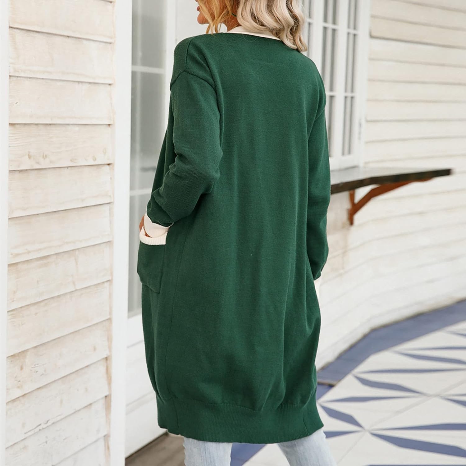 Womens Cardigan Knit Sweaters Color 