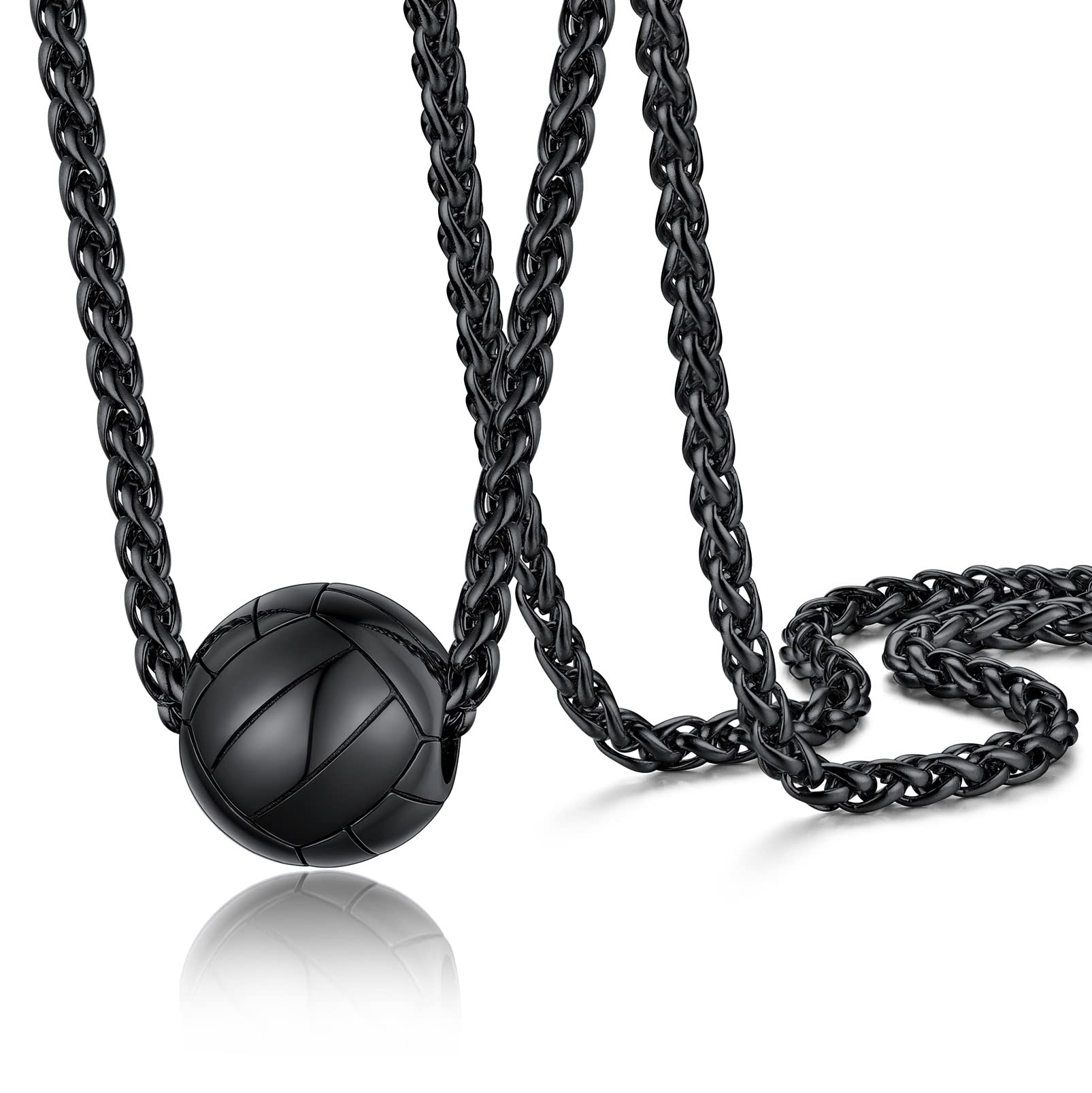 PROSTEEL Soccer/Baseball/Football/Basketball/Volleyball Necklace for Men