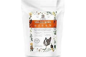 Dr. Harvey's Veg-To-Bowl Essential Greens Organic Grain-Free Dehydrated Vegetable Mix for Dogs, 7-Pound Bag