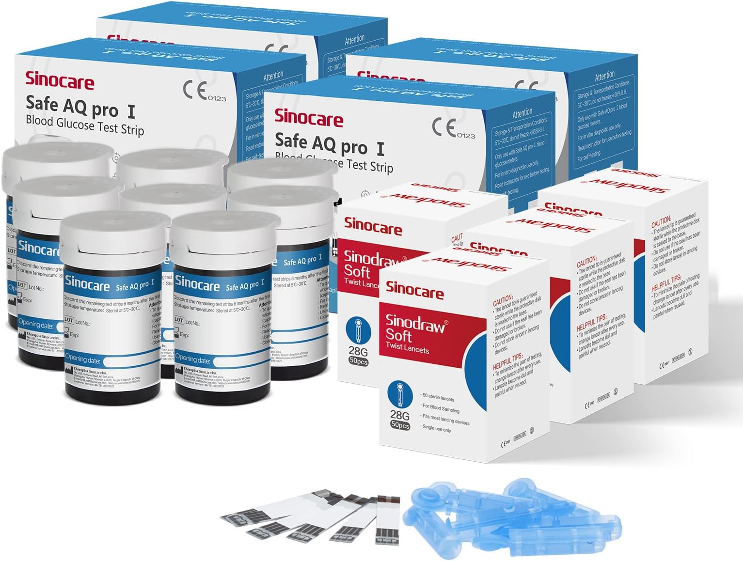 200pcs Safe AQ Pro I test Strips
