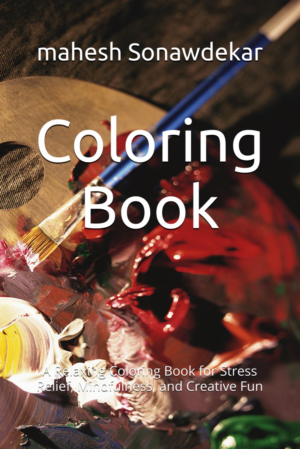 Coloring Book: A Relaxing Coloring Book for Stress Relief, Mindfulness, and Creative Fun