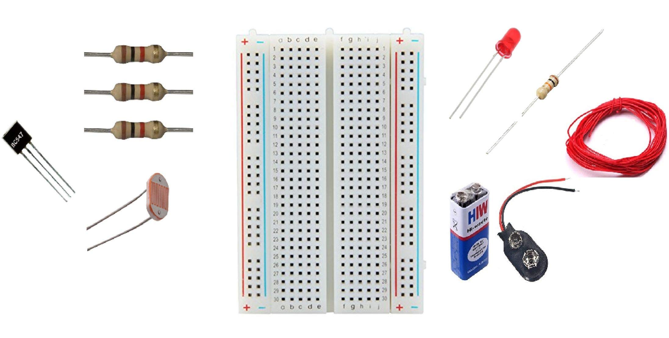 Technical Hut Automatic Street Light DIY Breadboard kit for Students (B07M5N5M92) Amazon Price History, Amazon Price Tracker