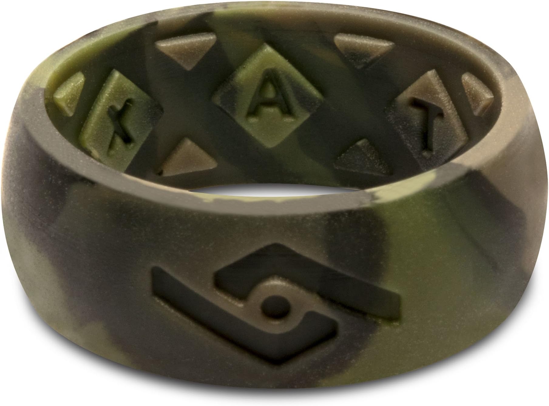 Fixate FX8 X-Vent CAMO Ring Size 13 Silicone Wedding Band