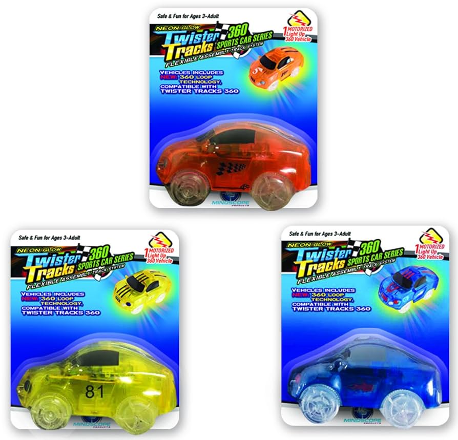 ミニカー Innovation Amazon.com: Mindscope Twister Trax Light-up LED 360 Sport