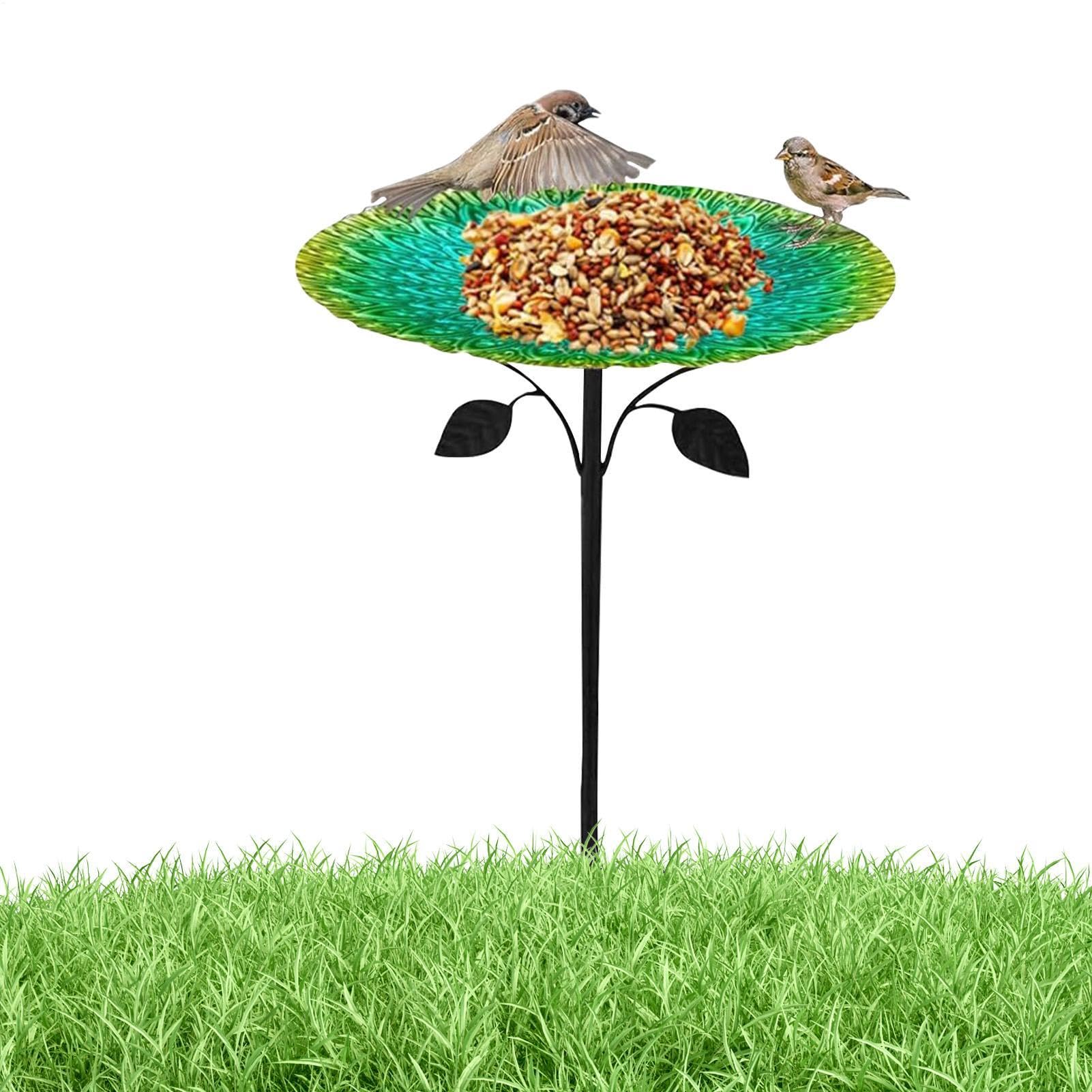 Bain d'oiseaux et abreuvoir de jardin en fonte décorative pour balcon