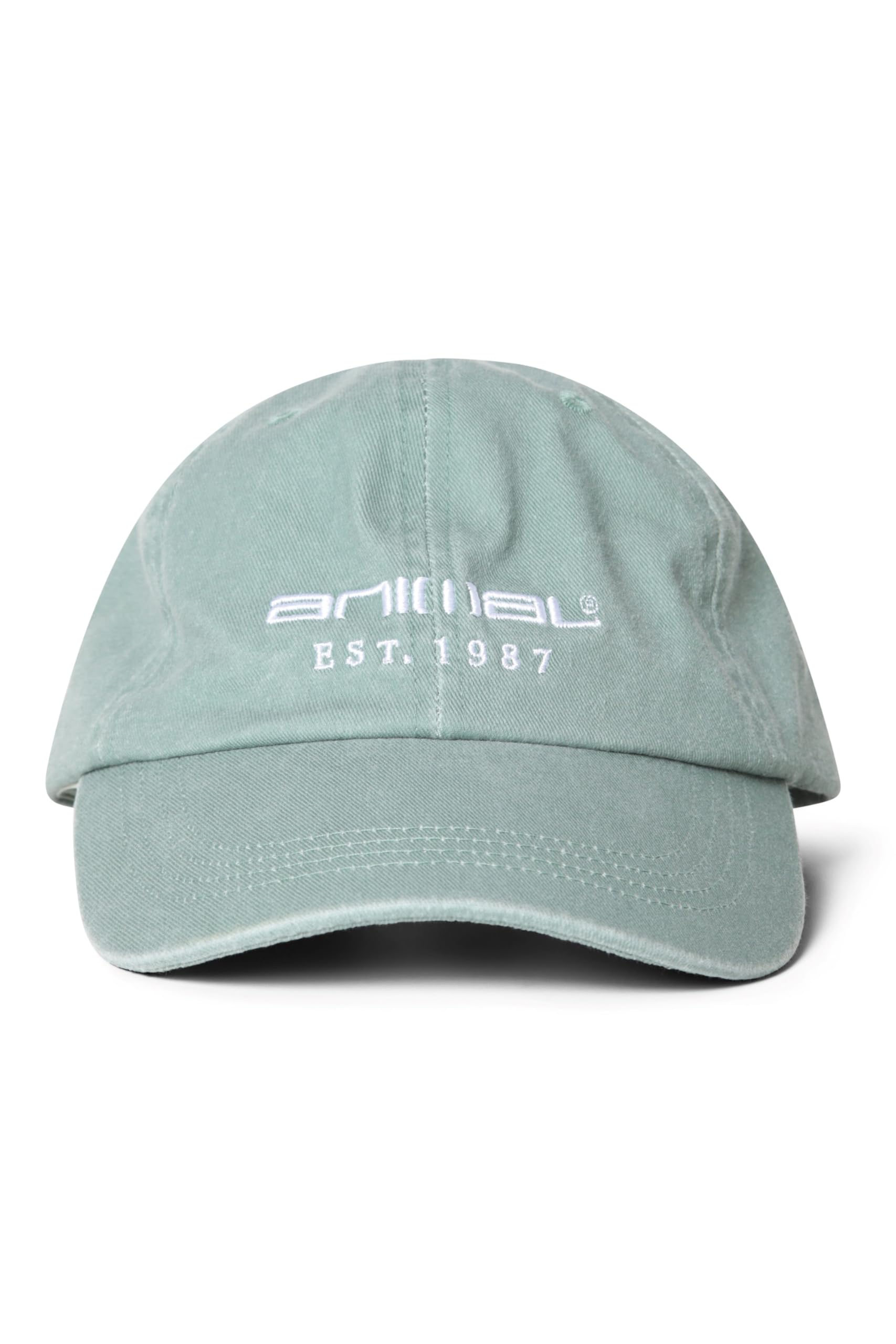 Animal Louis Cap - Sun Protect Hat with Embroidered Logo & Curved Brim, Boys & Girls - for Spring Summer, Outdoors & Trekking Green ONE