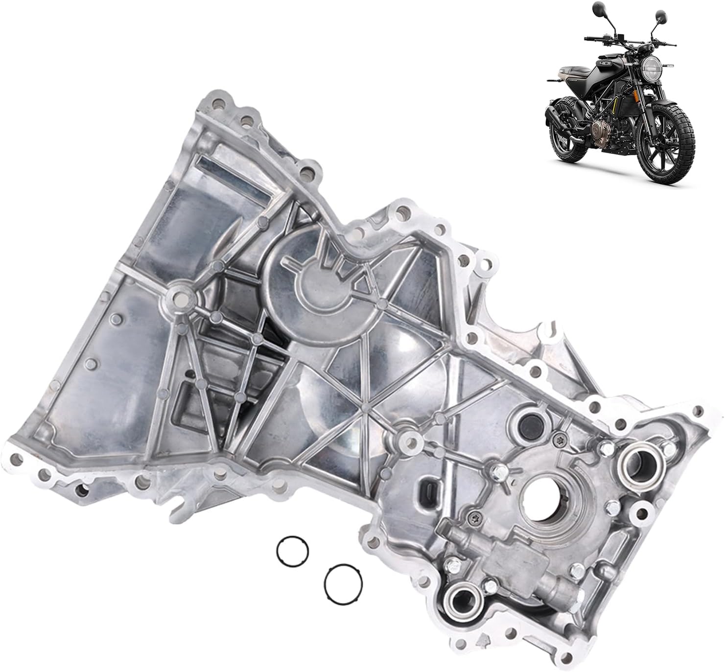 21350-2E350 Timing Chain Cover Oil Pump for 2014-2019 Hyundai Tucson, Kia Soul/Forte 2.0L OE# 21350-2E330, 21350-2E310, 21350-2E311