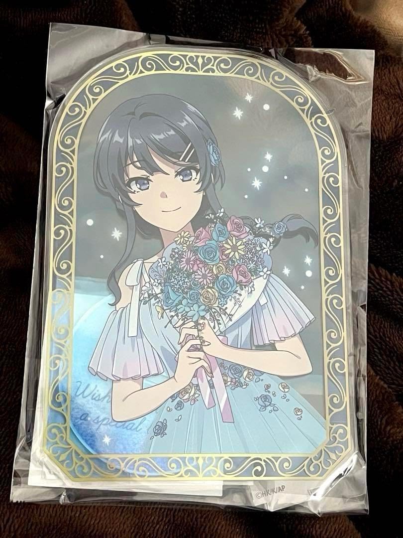 青ブタ 桜島麻衣 誕生 くじ引き堂 B賞 アクスタ 花束 青春ブタ野郎は