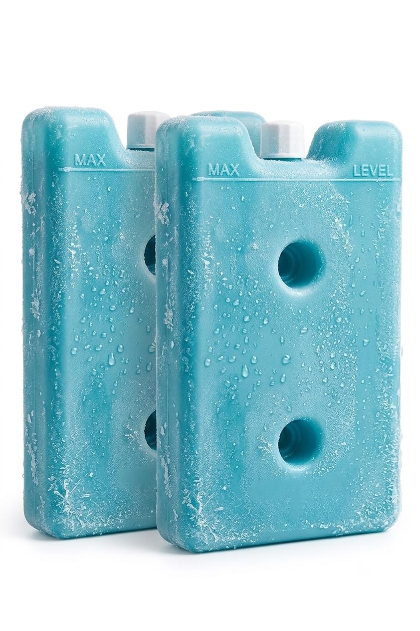 Ice Gel Pack for Cold Shipping | Reusable Freezer Gel Ice Pack | Leak-Proof Cooling Pack for Food Delivery, Medicine Transport, Cooler Bags & Lunch Boxes, 600ML Each, 2 PCS-image-35