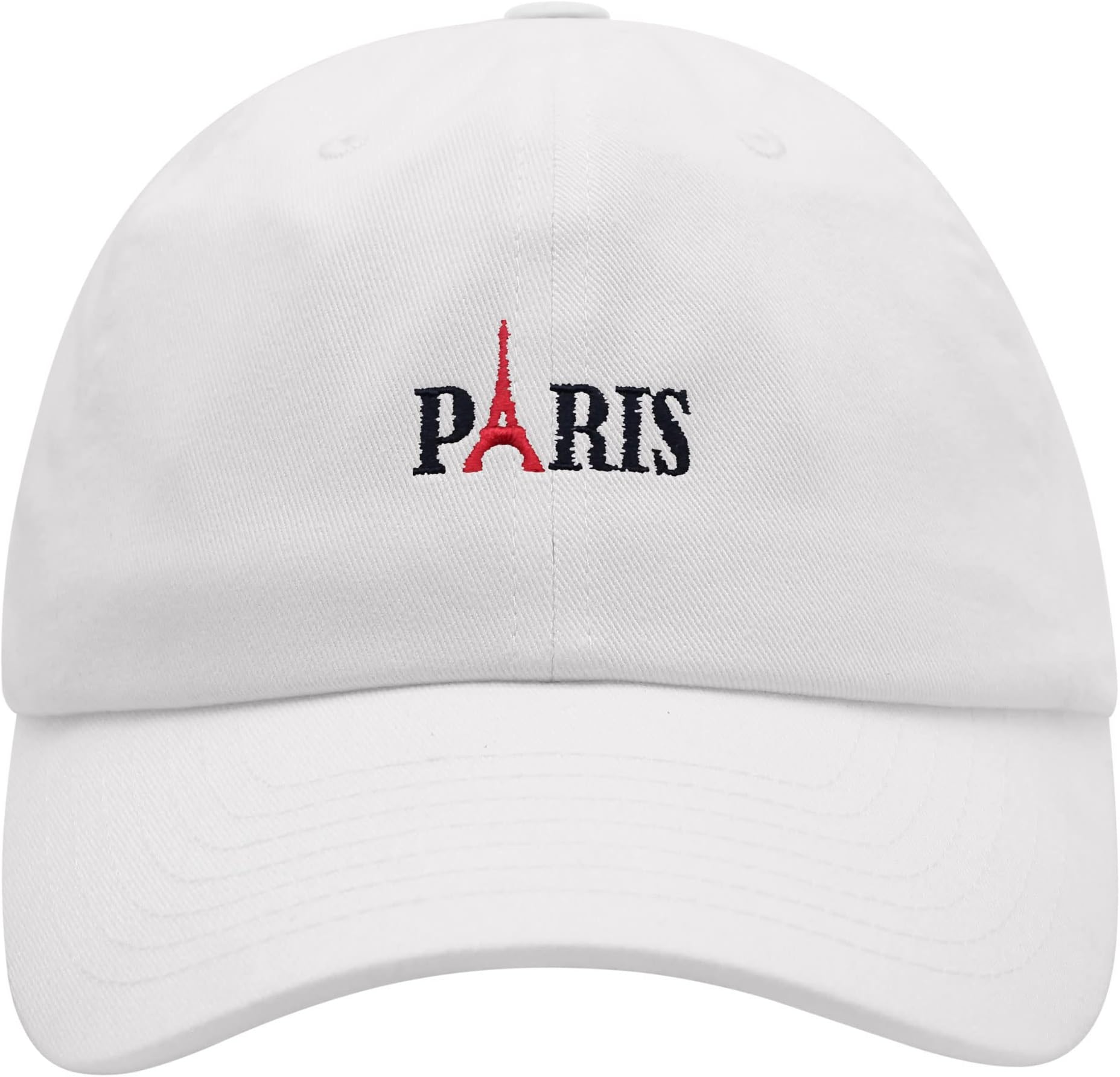 Eiffel Tower Premium Dad Hat Embroidered Cotton Baseball Cap Paris Logo