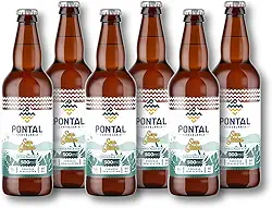 Cervejaria Pontal, American Ipa Sem Glúten - Garrafa 500ml Pack Com 6 Unidades